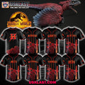 MLB Team Jurassic World Pyroraptor Jersey Shirt