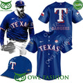 MLB Texas Rangers Jersey Special Edition Shirt Blue