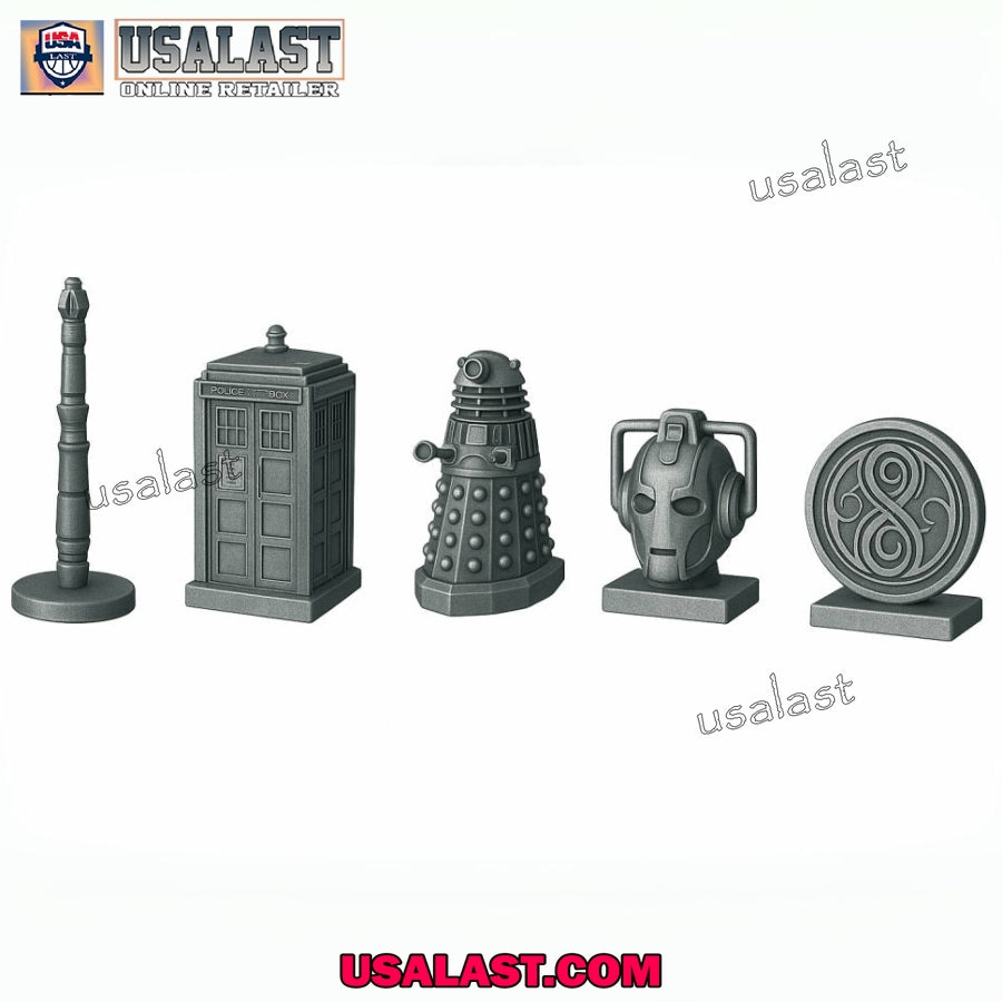 Monopoly Doctor Who Time and Space Game Board
