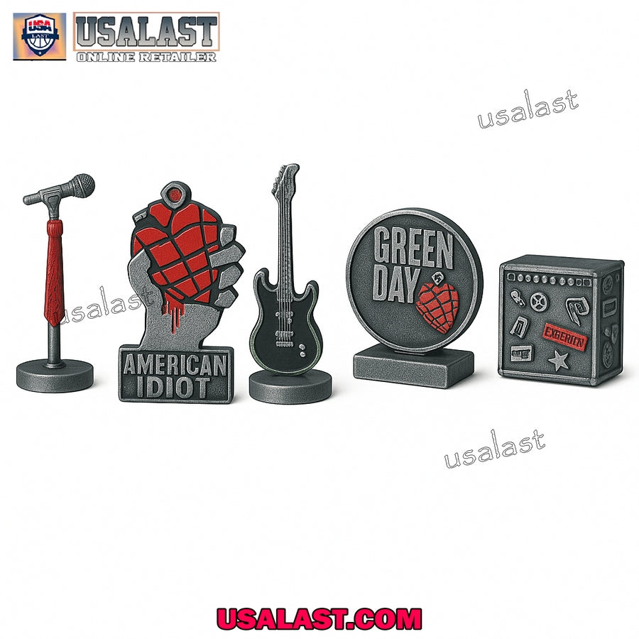 Monopoly Green Day American Idiot Game Board