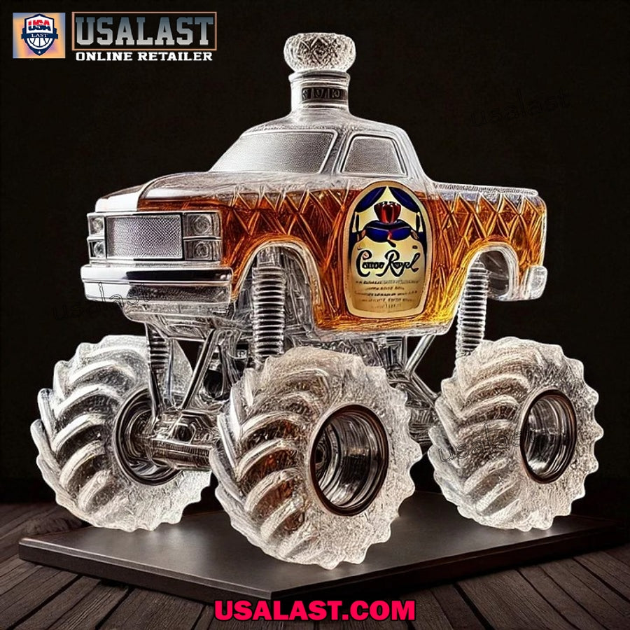 Monster Jam 2025 Whiskey Decanter