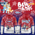 Montreal Canadiens NHL Bluey and Bingo Hoodie