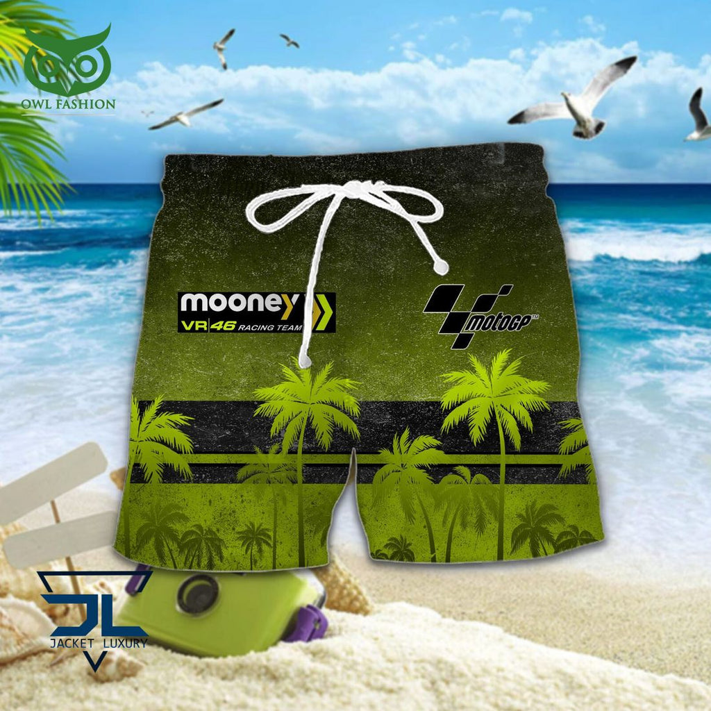 Mooney VR46 Racing Team Grand Prix Motogp Racing Hawaiian Shirt