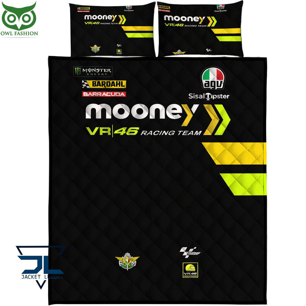 Mooney VR46 Racing Team Quilt Bedding Set
