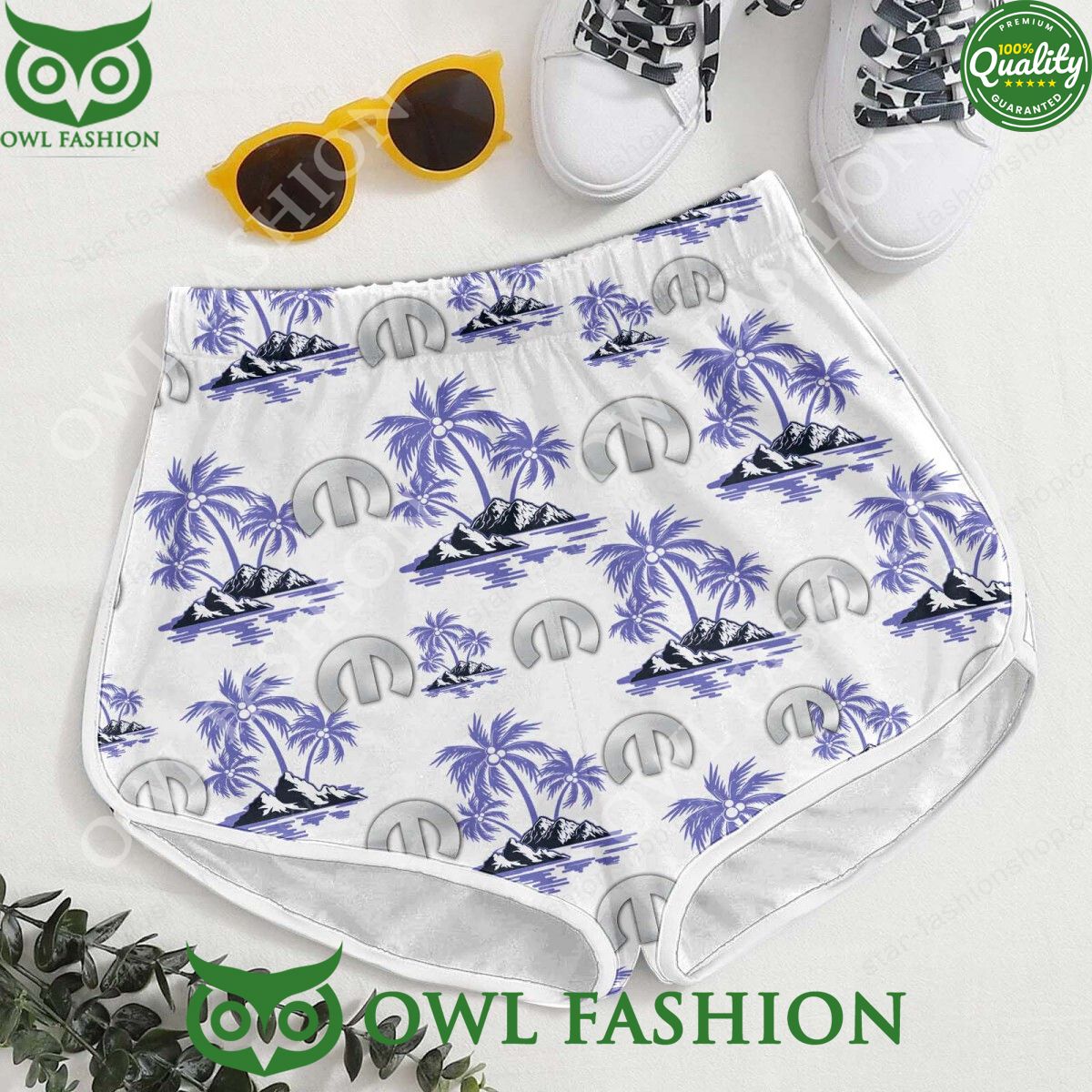 Mopar Luxury Car Manufacturer Limited Hawaiian Shirt Shorts