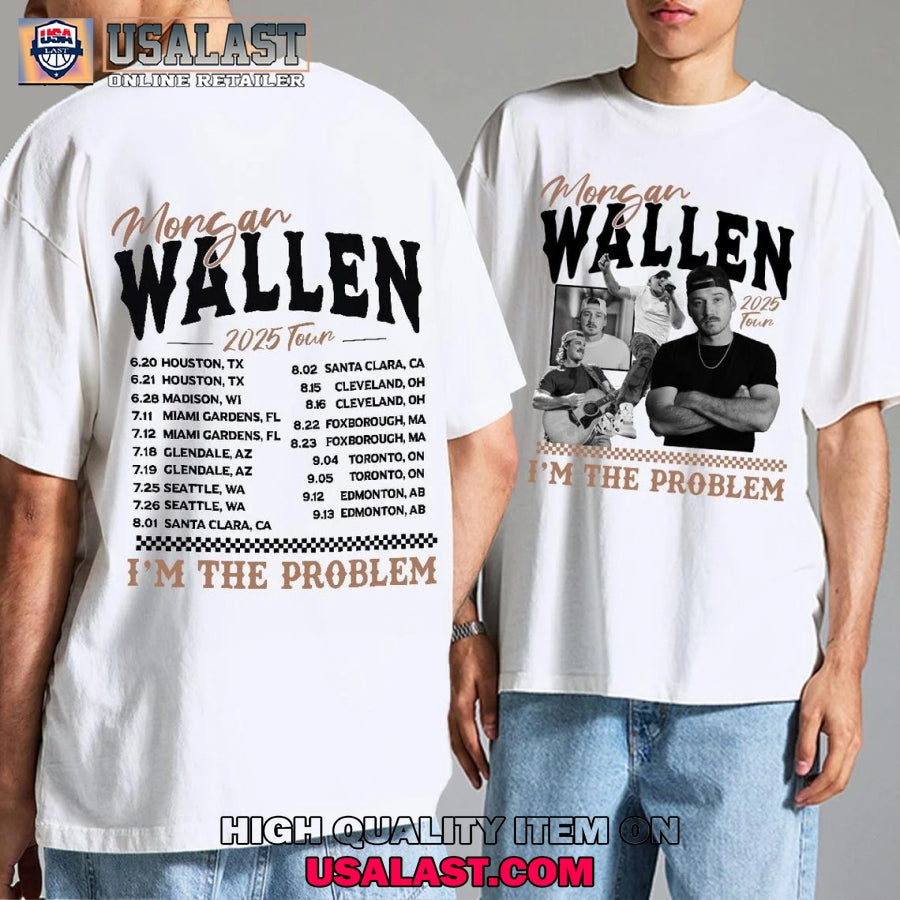 Morgan I’m The Problem Tour 2025 T-Shirt