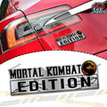 Mortal Kombat Edition Custom 3D Car Badge Sticker