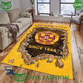 Motherwell F.C. 1787 Scottish Broken Wall Living Room Carpet