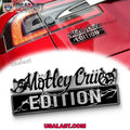Motley Crue Edition 3D Engraved Car Name Emblem