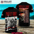 Motley Crue The Las Vegas Residency 2025 3D Shirt
