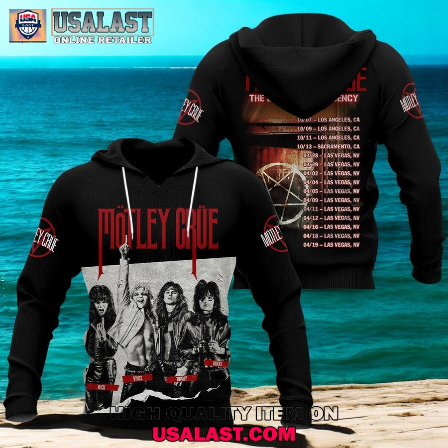 Motley Crue The Las Vegas Residency 2025 3D Shirt