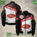 Moto Guzzi Car Bomber Jacket Printed