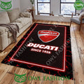 Motorcycle Brand Ducati Trending Design Carpet Rug