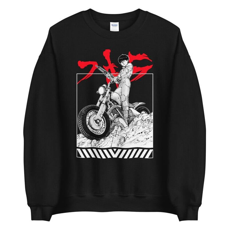 movie, akira movie, akira, katsuhiro otomo, akira 1988, anime Unisex Sweatshirt T-Shirts, Hoodie | RetroVerseTees.com