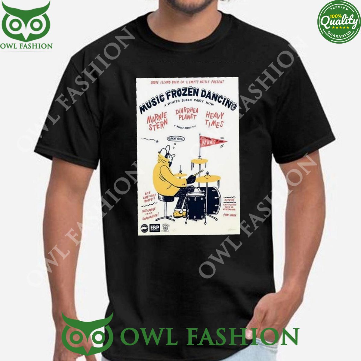 Music Frozen Dancing Mar 1 Empty Bottle Chicago Il Event Poster Shirt 2024 Sweatshirt