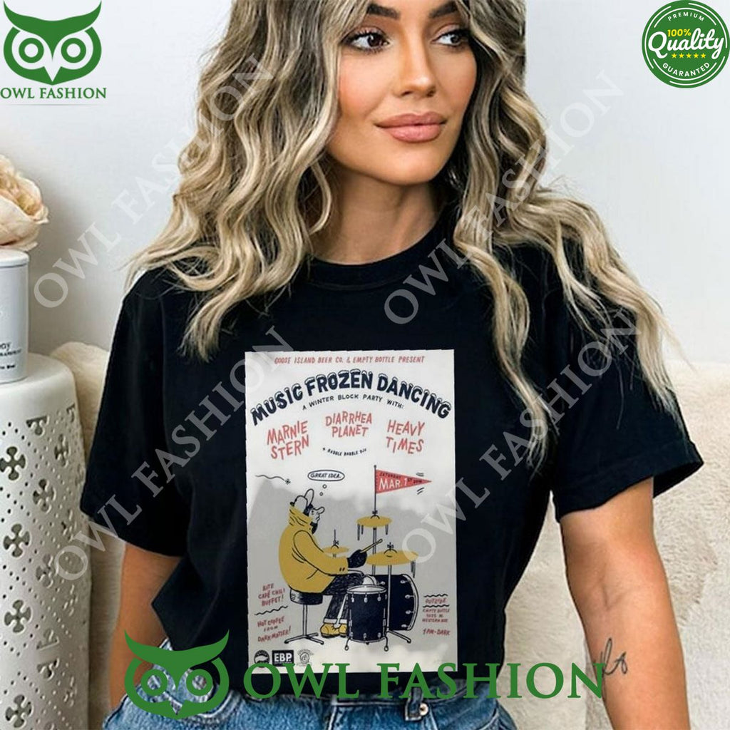 Music Frozen Dancing Mar 1 Empty Bottle Chicago Il Event Poster Shirt 2024 Sweatshirt