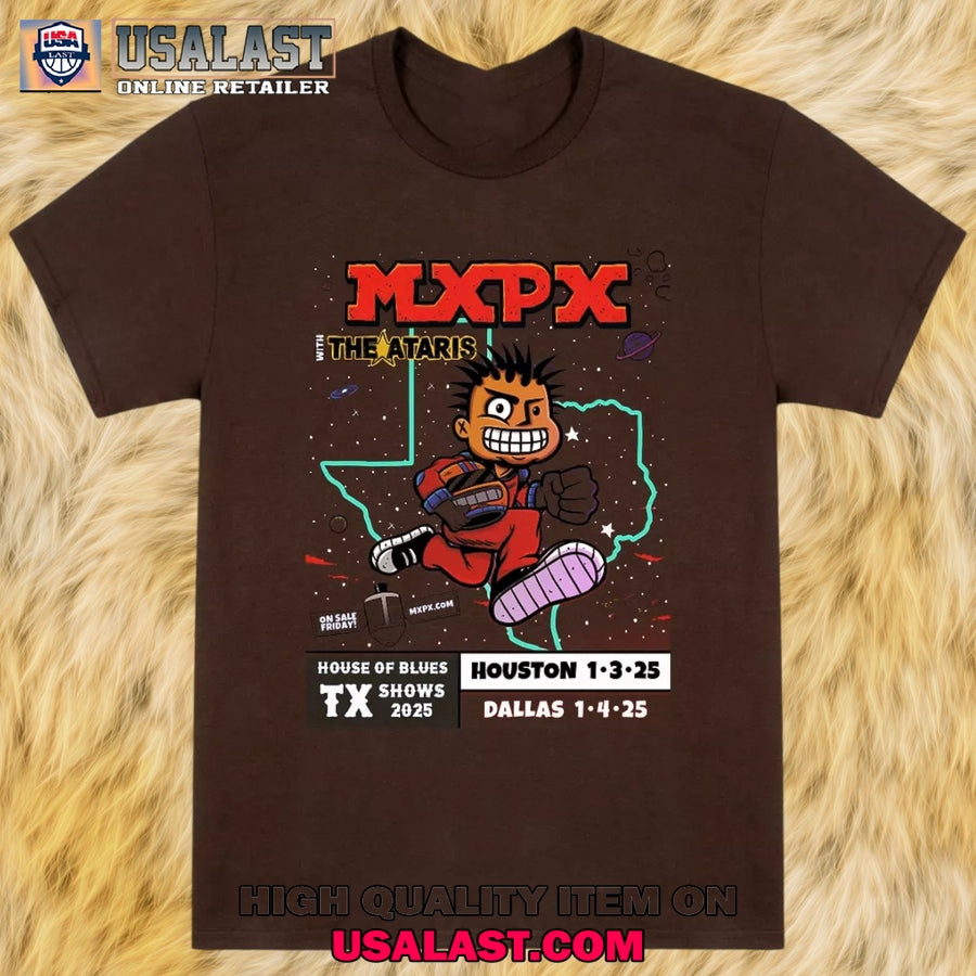 MxPx Show With The Ataris 2025 Concert Tour T-Shirt