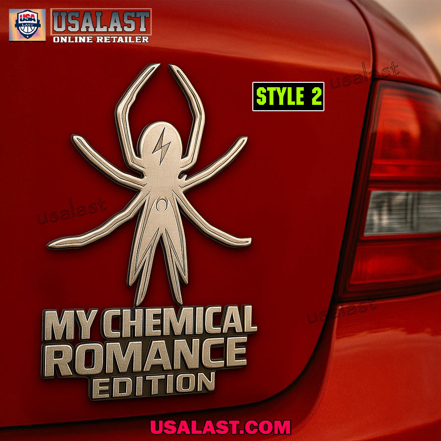 My Chemical Romance Edition Custom 3D Car Badge Sticker