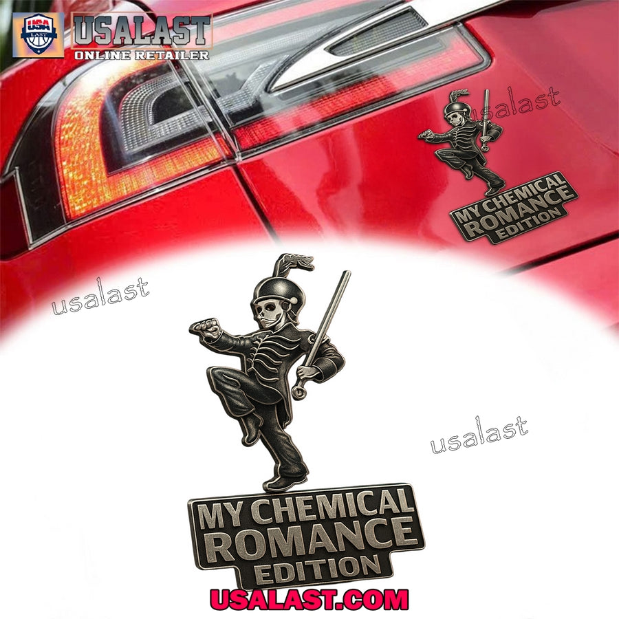My Chemical Romance Edition Custom 3D Car Badge Sticker