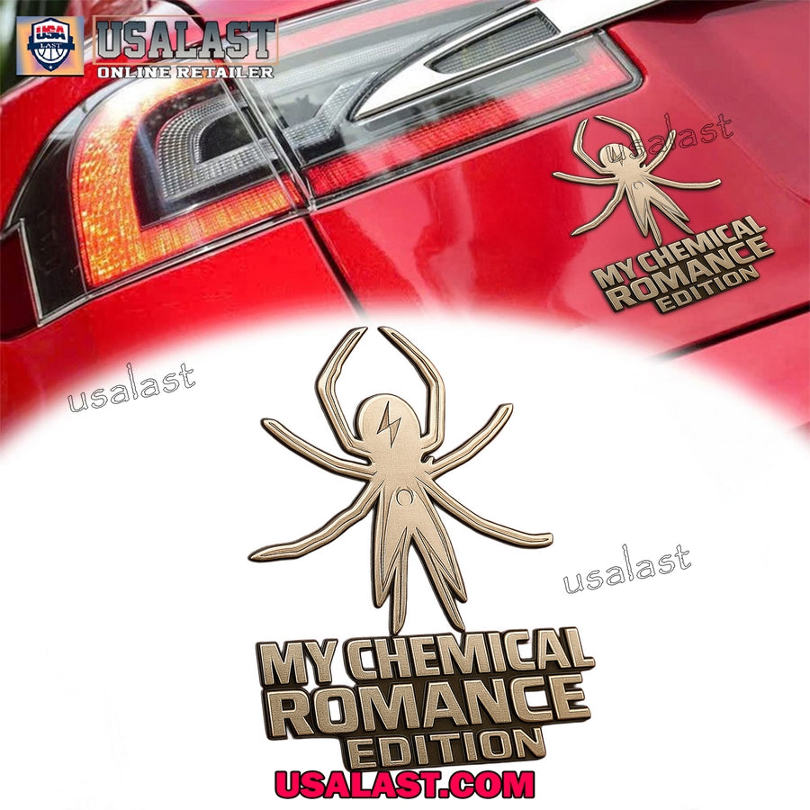 My Chemical Romance Edition Custom 3D Car Badge Sticker