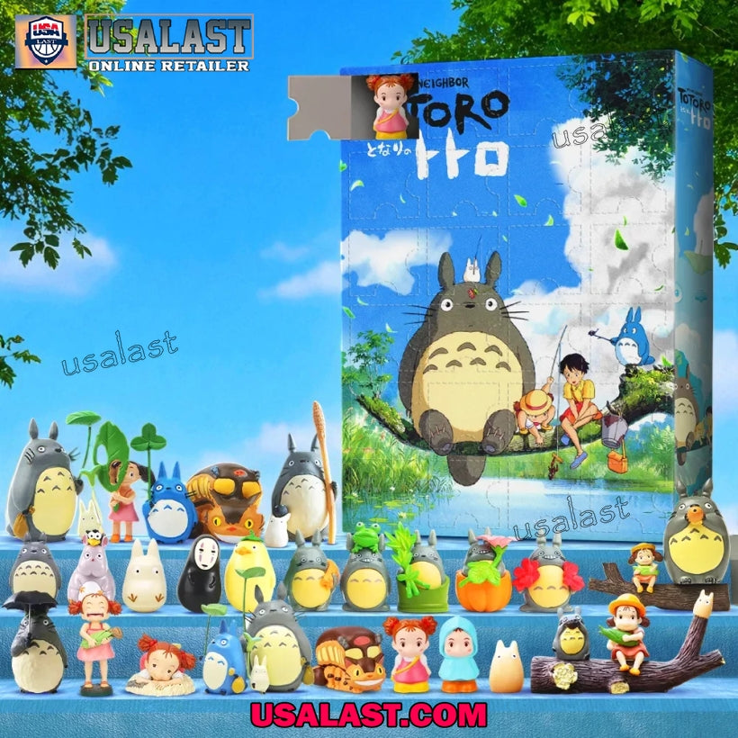My Neighbor Is Totoro 2025 Advent Calendar Fishing Version