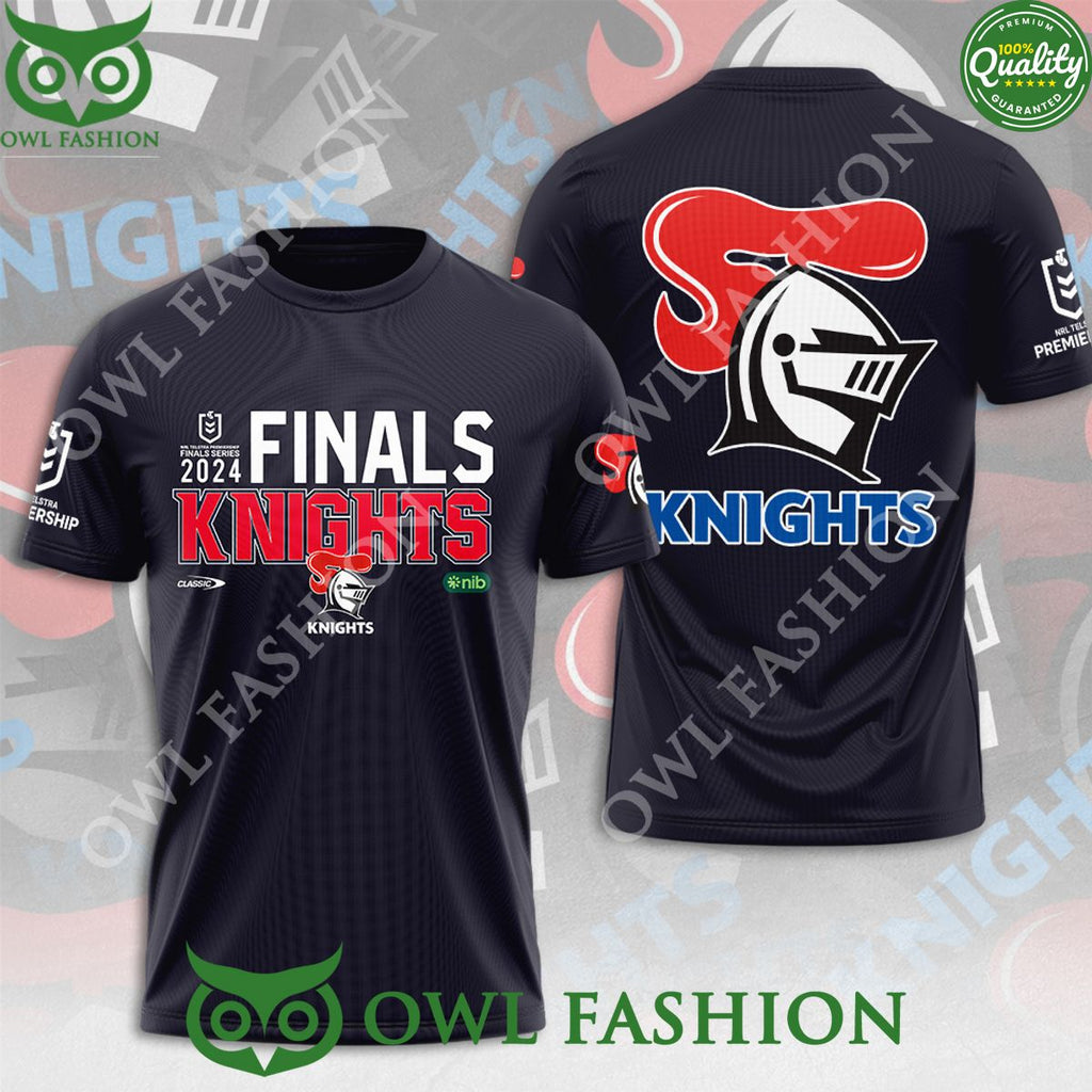 Newcastle Knights Finals 2024 Premiership Classic 3D t shirt