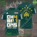 Panathinaikos B.C. Basket League Champion 2024 3D Tshirt