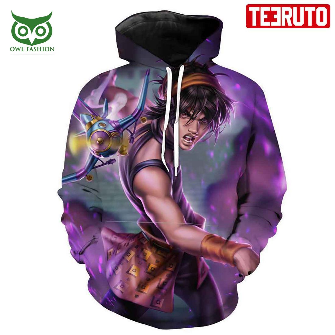 Narancia Narancia Jojo Bizarre Adventure Clothing HD 3D AOP Hoodie