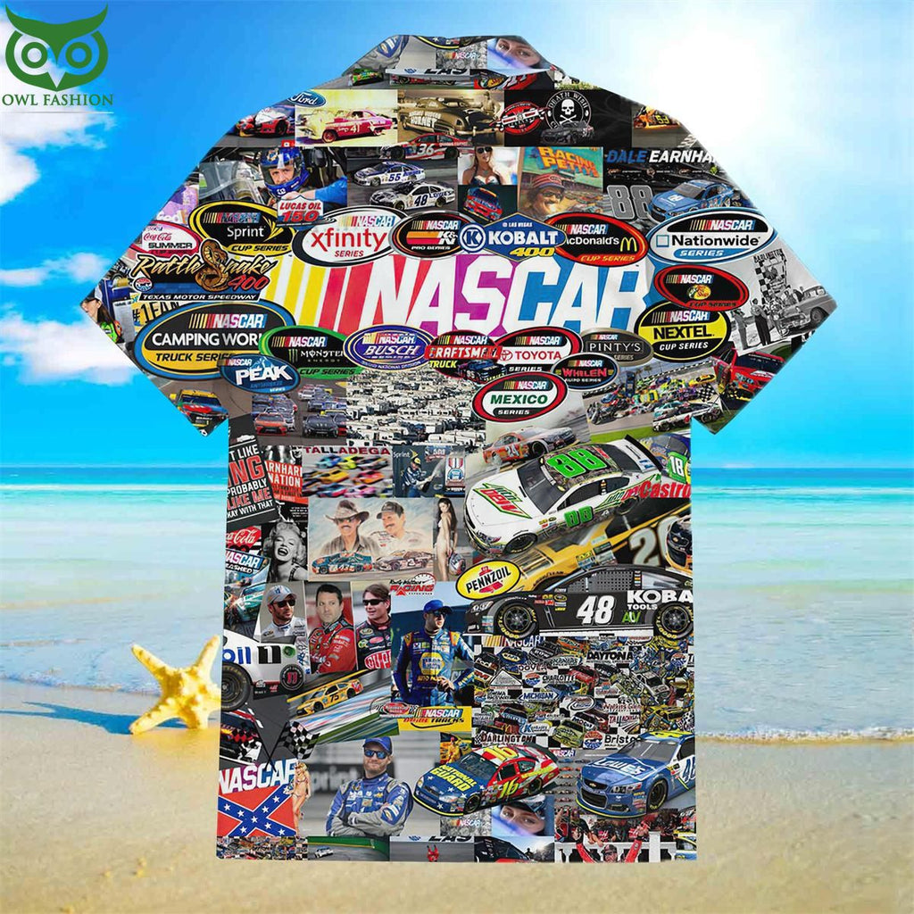 NASCAR Multiple Unisex Hawaiian Shirt