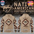 Nashville Predators NHL Native American Heritage Month Hoodie