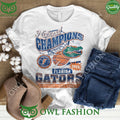 National Champions Florida Gators NCAA Division Men’s Basketball 3D T-Shirt