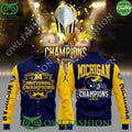 National Championship Go Blue 2023 Michigan Football baseball varsity jacket