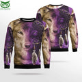 NATIVE AMERICAN ALL OVER PRINT SWEATER UGLY Shop Owl Fashion