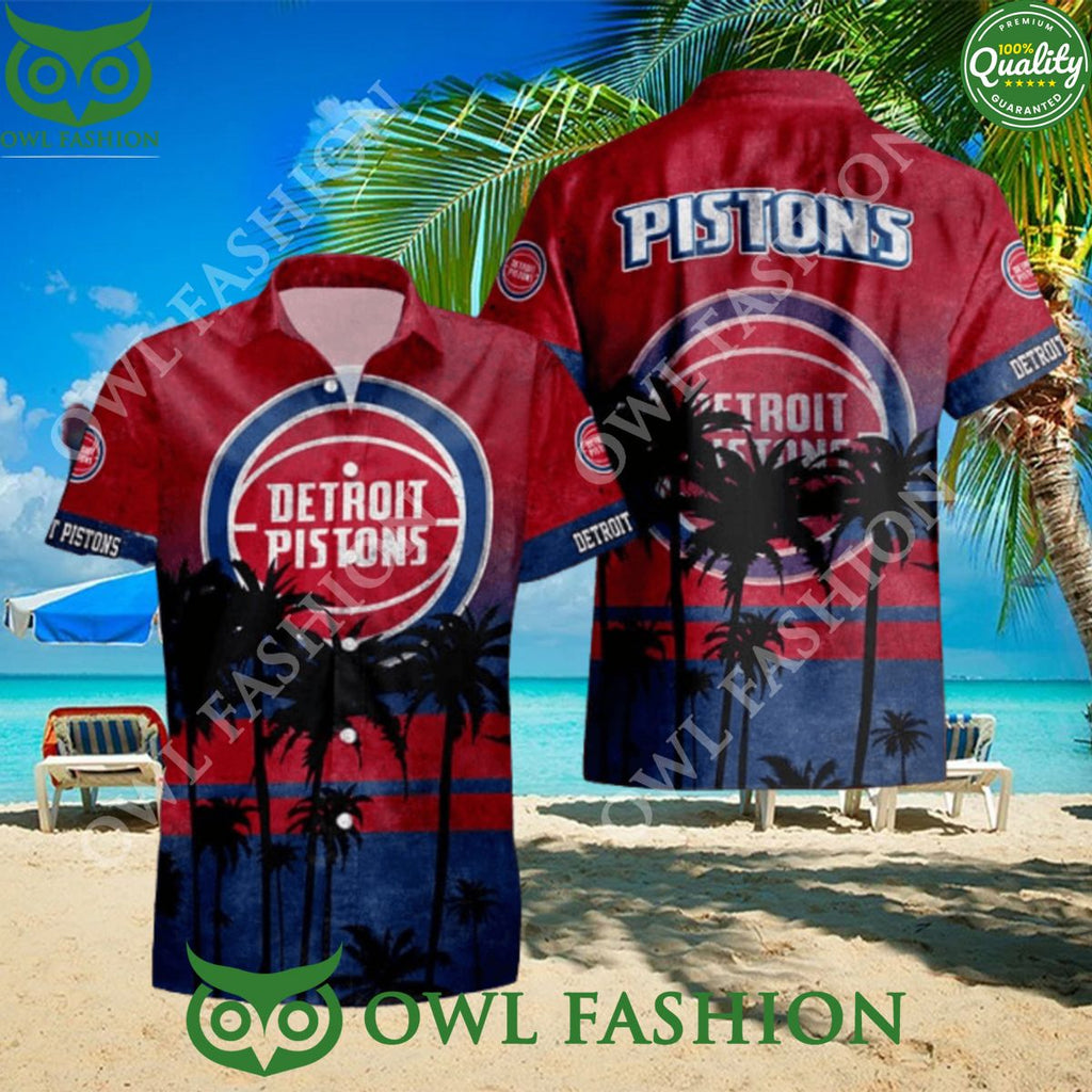 NCAA Champion Detroit Pistons 2024 Limited Hawaiian Shirt