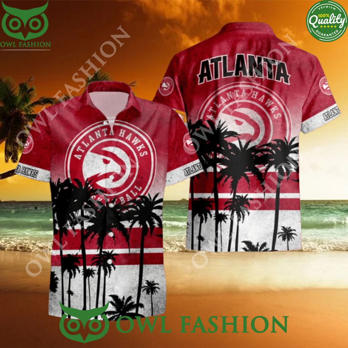 NCAA Championship Atlanta Hawks Premium 2024 Hawaiian Shirt