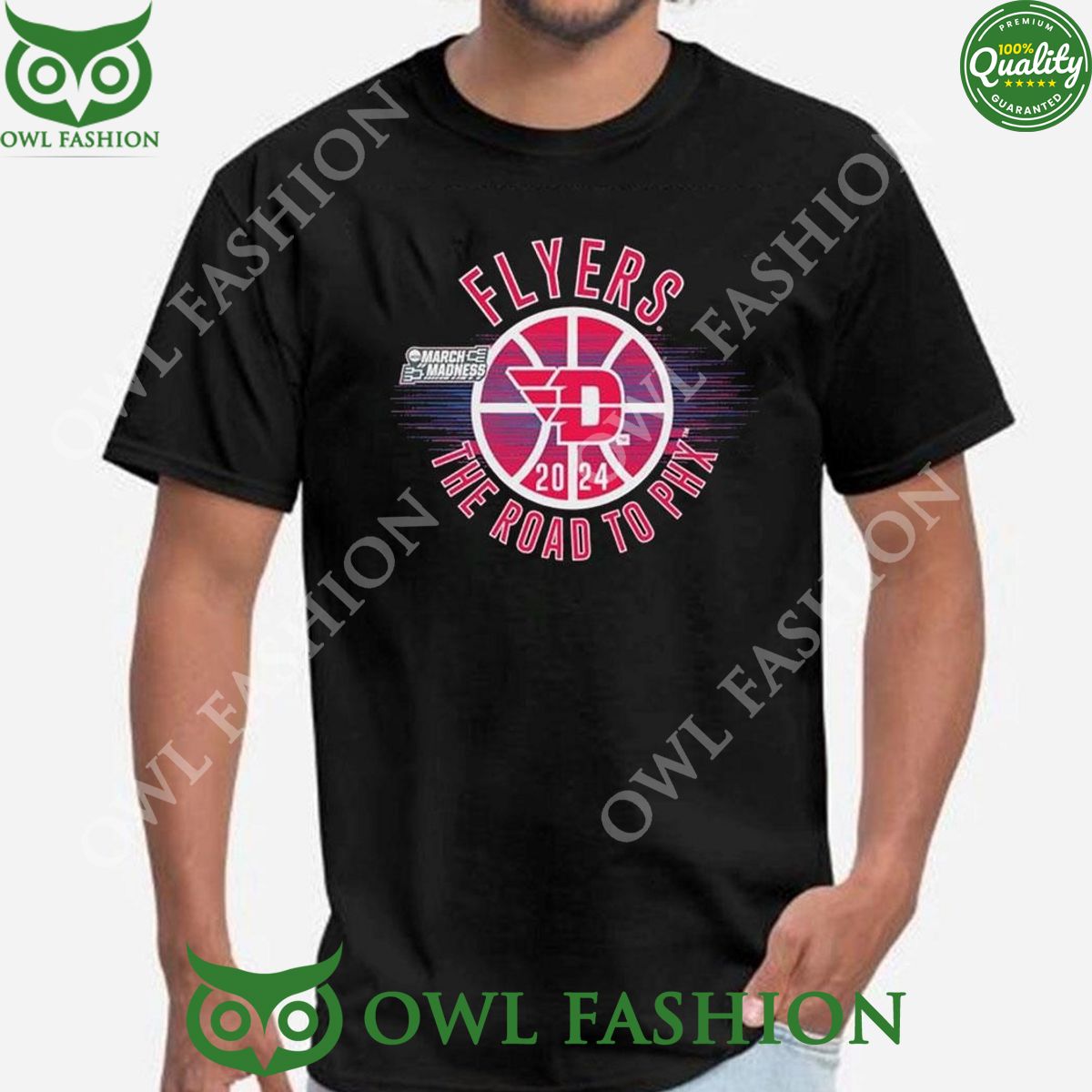 NCAA March Madness Dayton Flyers 2024 The Road To Phx Sweatshirt