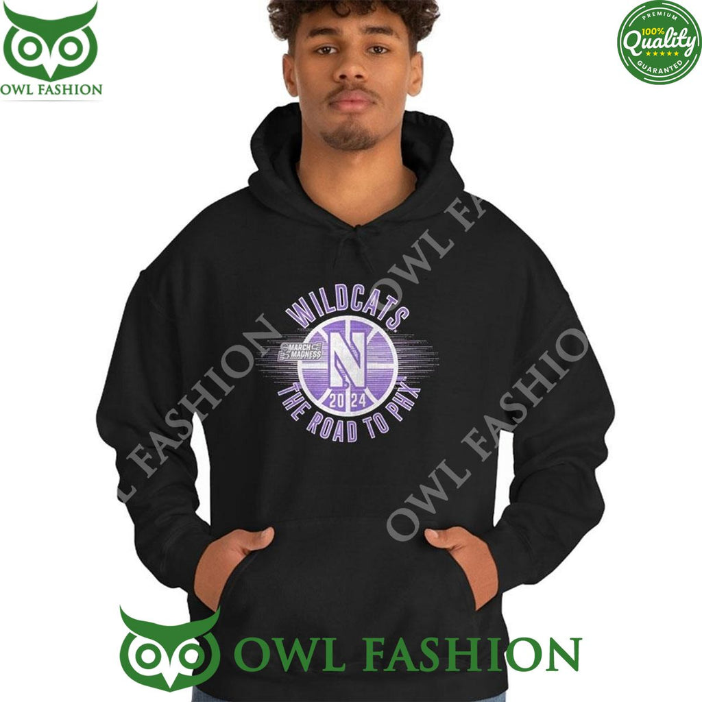NCAA March Madness Wildcats 2024 The Road To Phx sweatshirt
