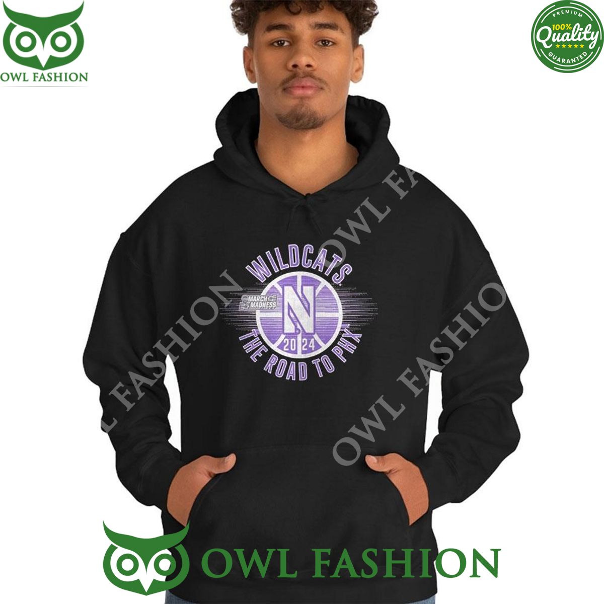 NCAA March Madness Wildcats 2024 The Road To Phx sweatshirt