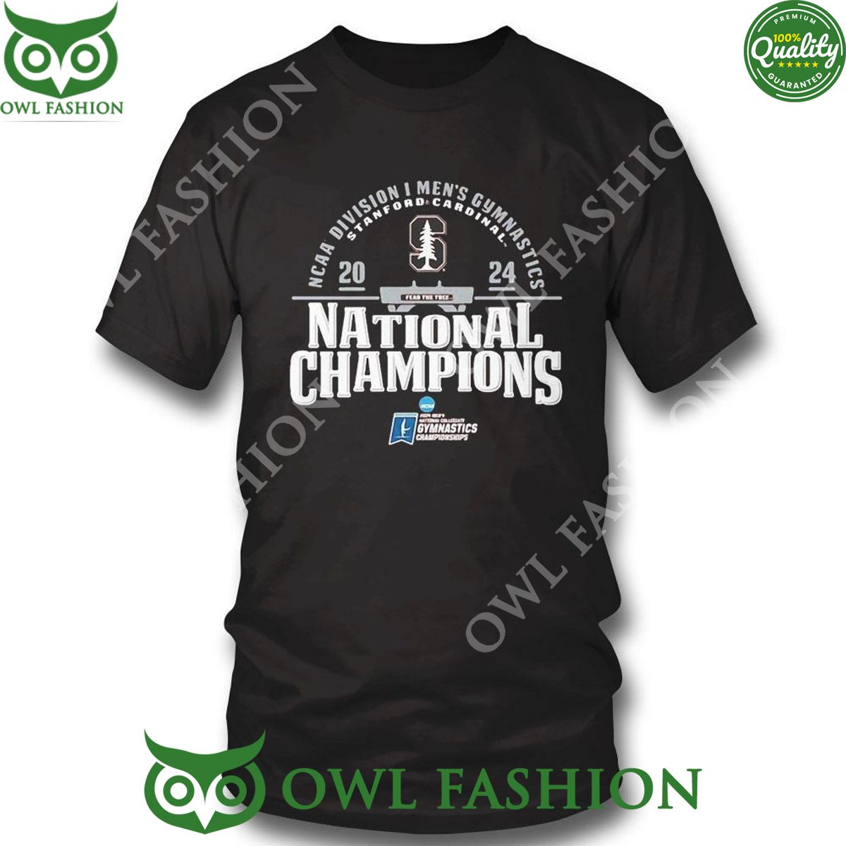 Ncaa Men’s Gymnastics Stanford Cardinal 2024 National Champions Shirt Hoodie