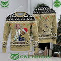 NCAA UCF Knights HO HO HO Custom Name Ugly Christmas Sweater Jumper