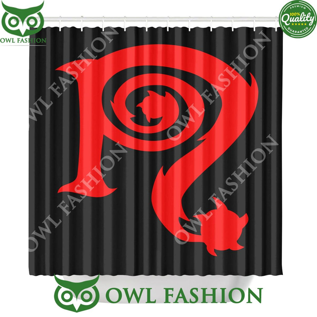 Necro Red N Shower Curtain