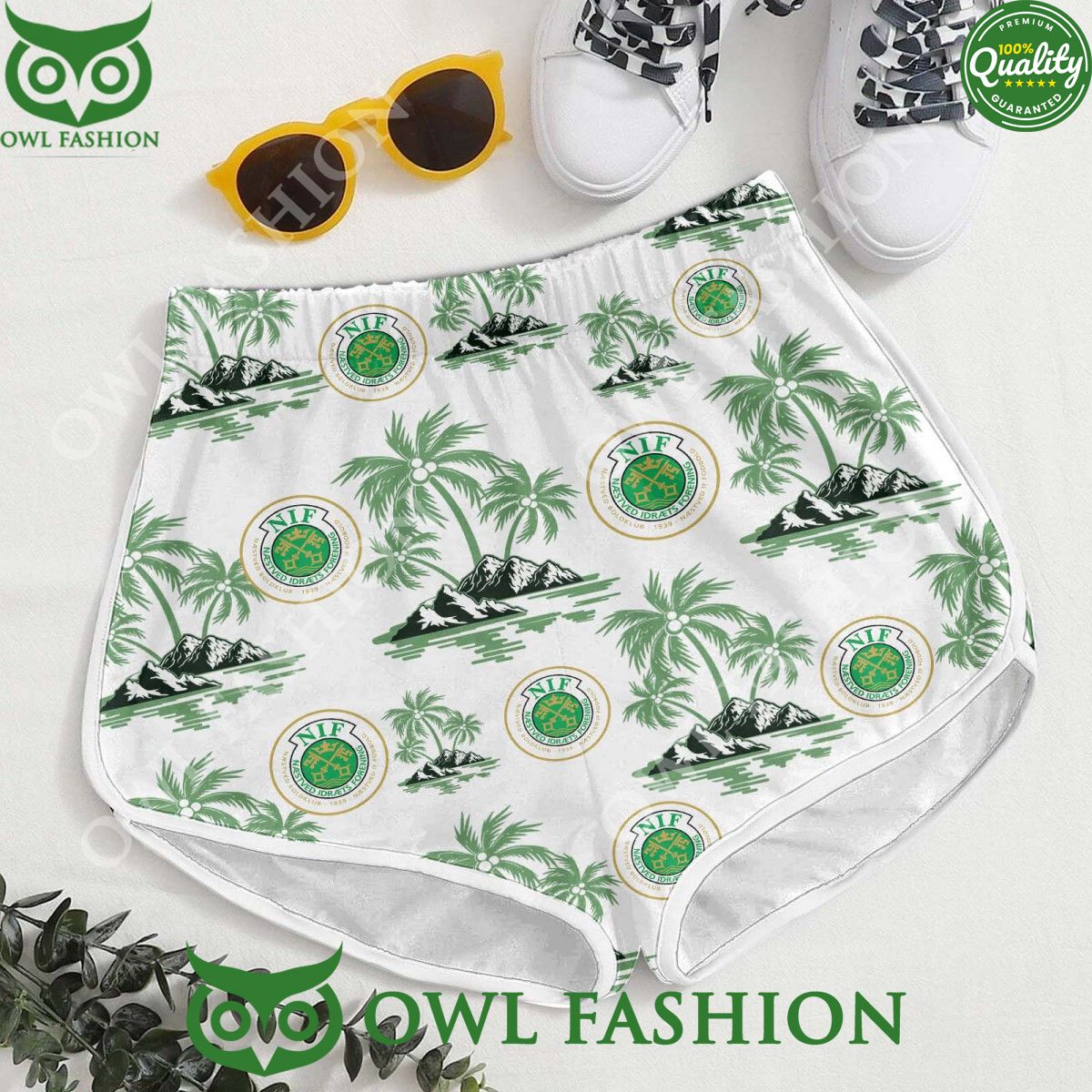 Næstved Boldklub Danish association football team Coconut Island hawaiian shirt