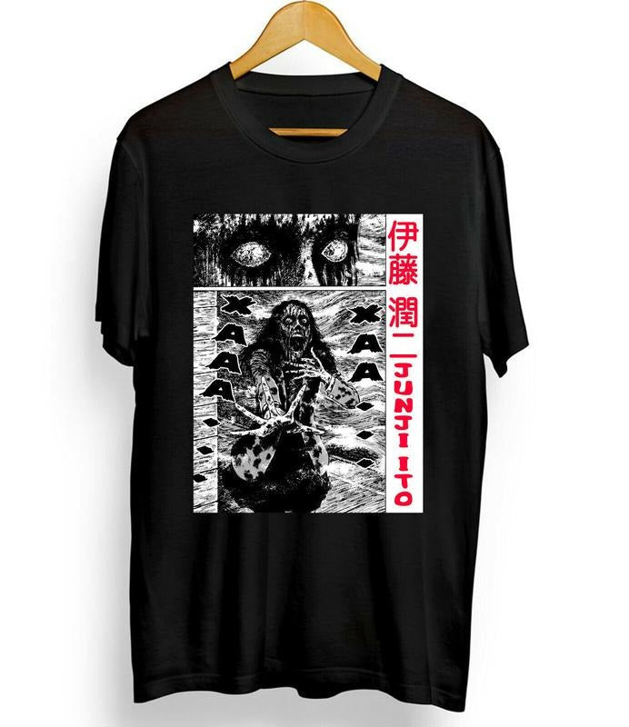 new Tomie Junji Ito Horror Tee, Junji Ito Uzumaki Title T-Shirt S-4XL,Horror Manga Hoodie, Sweatshirt | RetroVerseTees.com