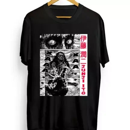 new Tomie Junji Ito Horror Tee, Junji Ito Uzumaki Title T-Shirt,Horror Manga Hoodie, Sweatshirt | RetroVerseTees.com