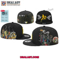 Oakland Athletics The NZMU Black Baseball Hat Cap