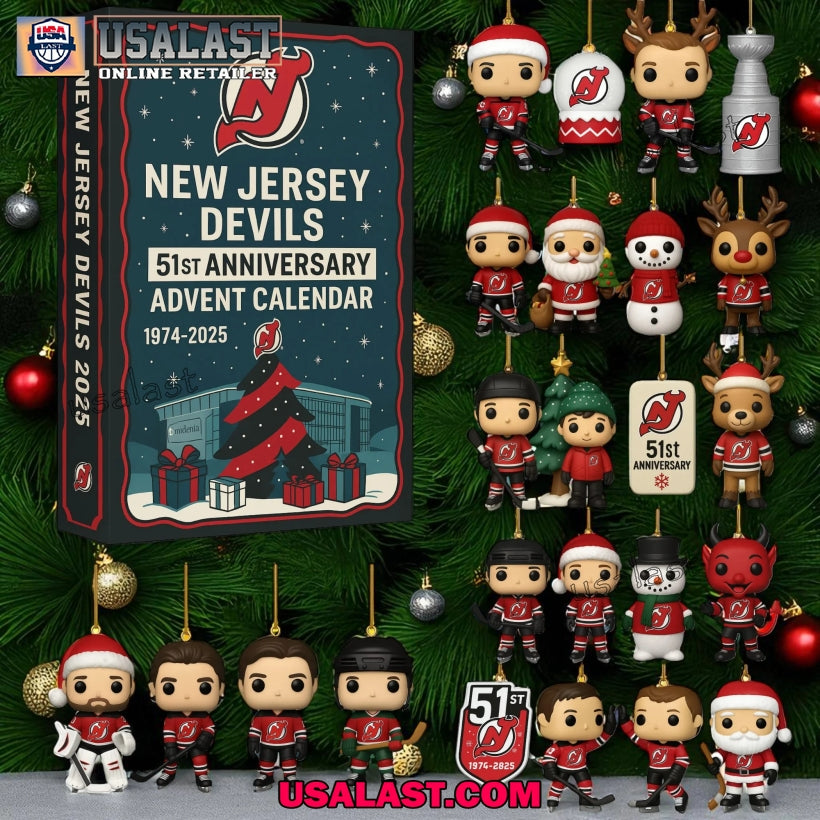 New Jersey Devils 51st Anniversary Advent Calendar 2025