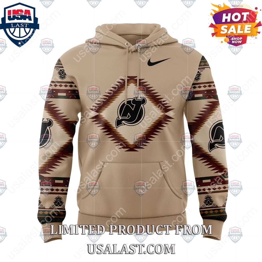 New Jersey Devils NHL Native American Heritage Month Hoodie