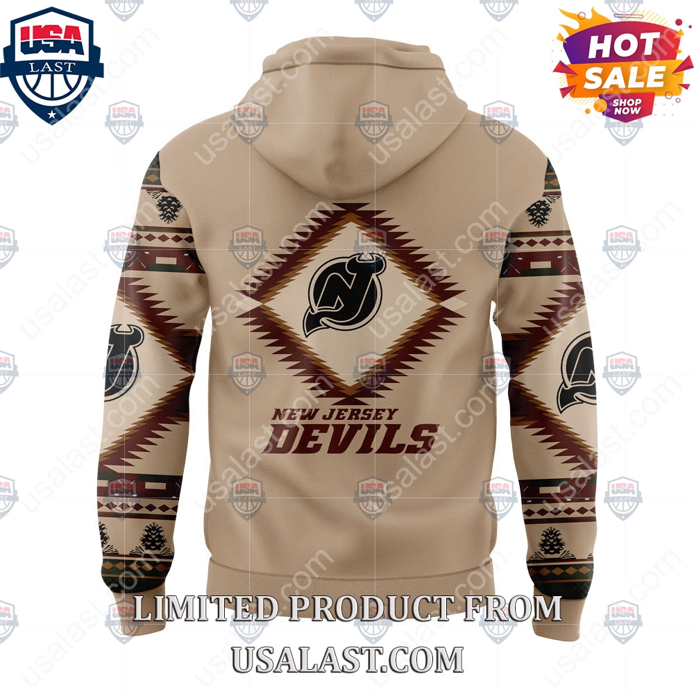 New Jersey Devils NHL Native American Heritage Month Hoodie