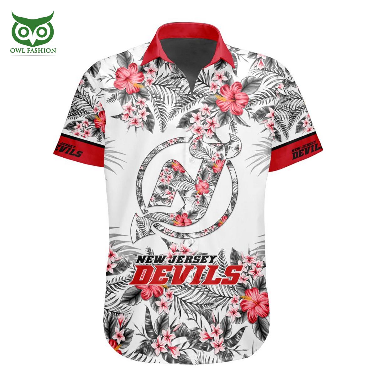 New Jersey Devils NHL Team Beach Vibe Hawaiian Shirt