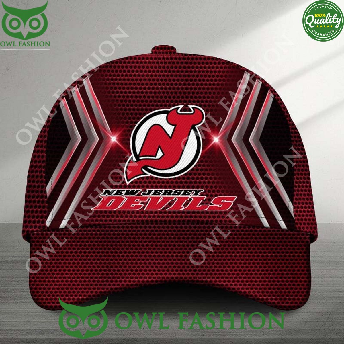 New Jersey Devils Printed NHL Ice Hockey Classic Cap